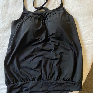 Lands' End swim top, or active top, 6